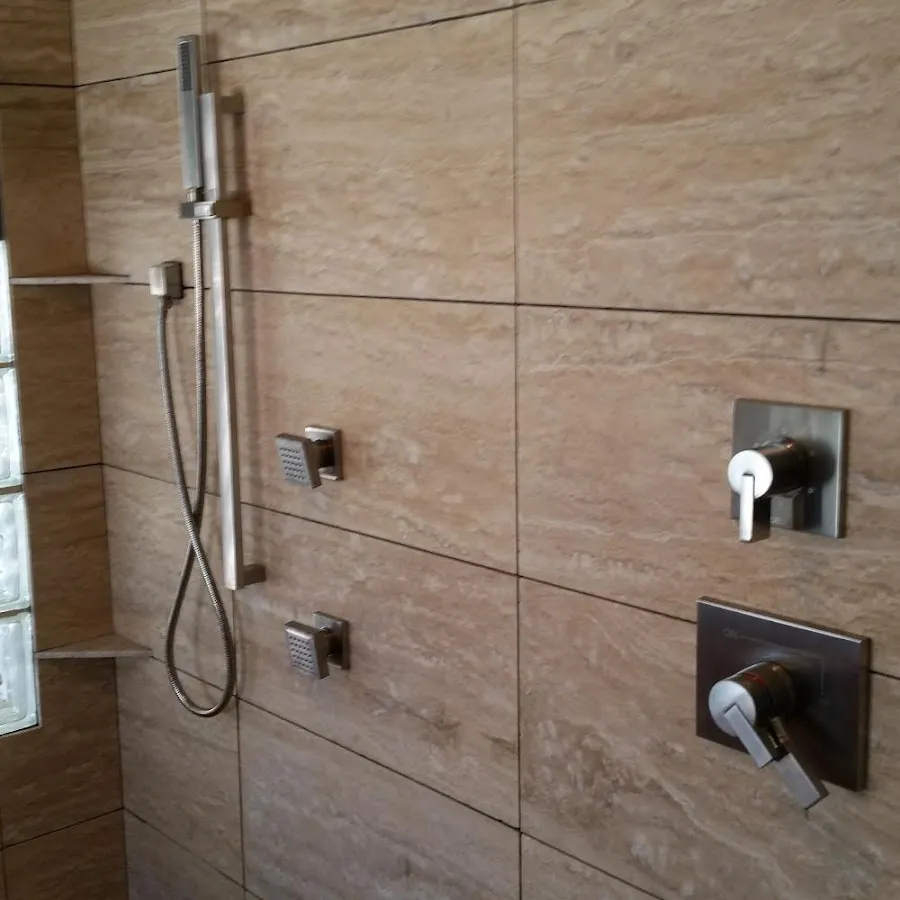 Shower fixture installation for Frozen Pipe Repair in El Granada